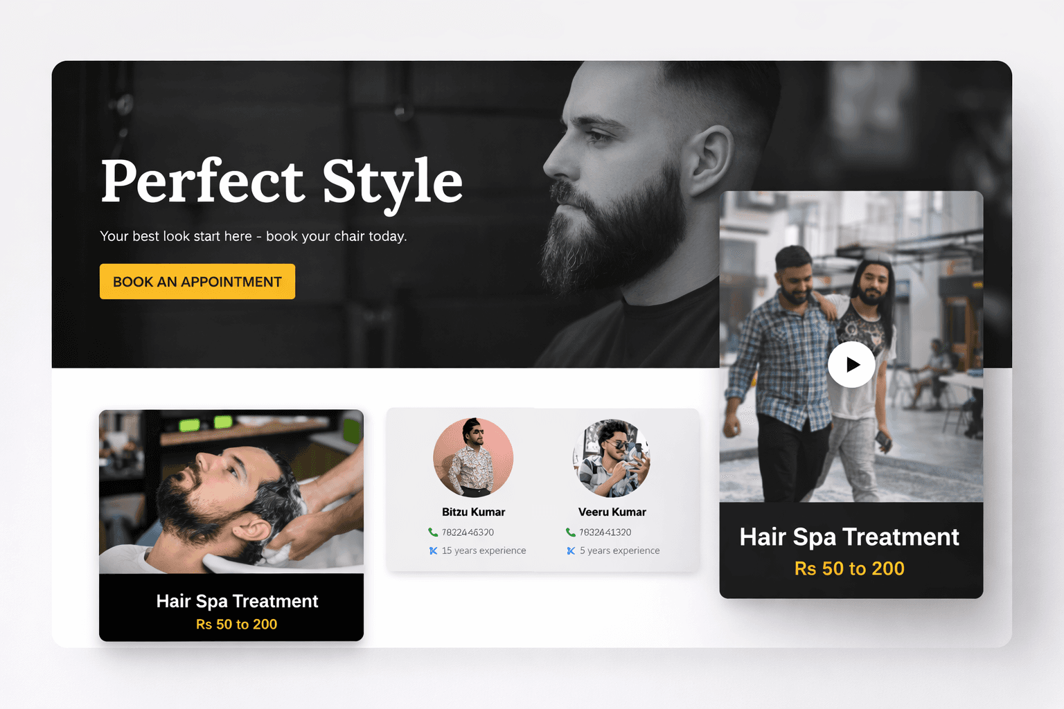 VK Salon project preview