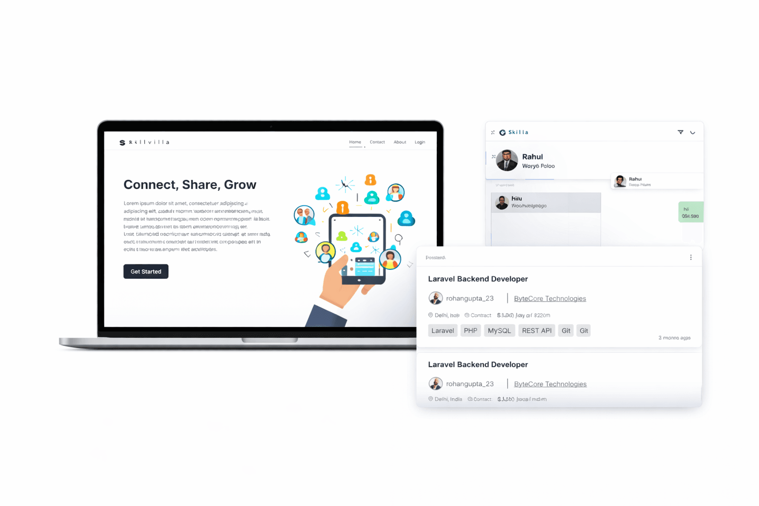 SkillVilla – Professional Media Platform